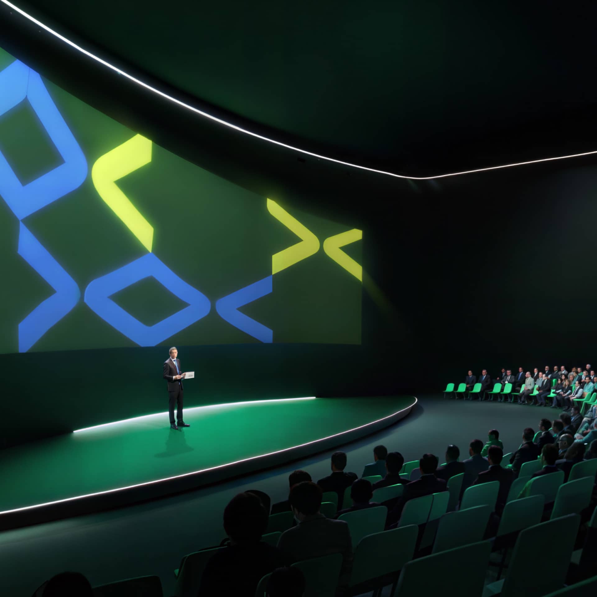 Stage at WHX Dubai