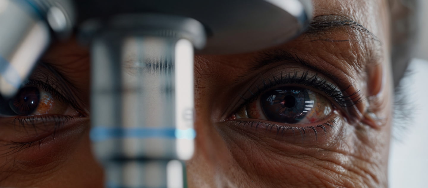 Close up of an eye